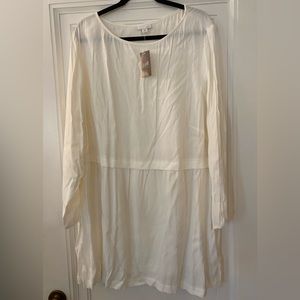 NWT j jill brand white tunic type shirt. Size 3x